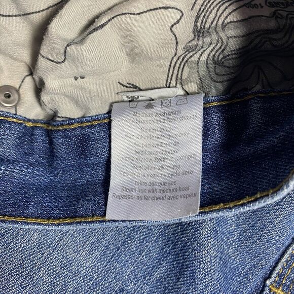 MOUNTAIN KHAKIS Jeans Jackson Hole Straight Denim Medium Wash Mens 34x30 Blue - Picture 11 of 11